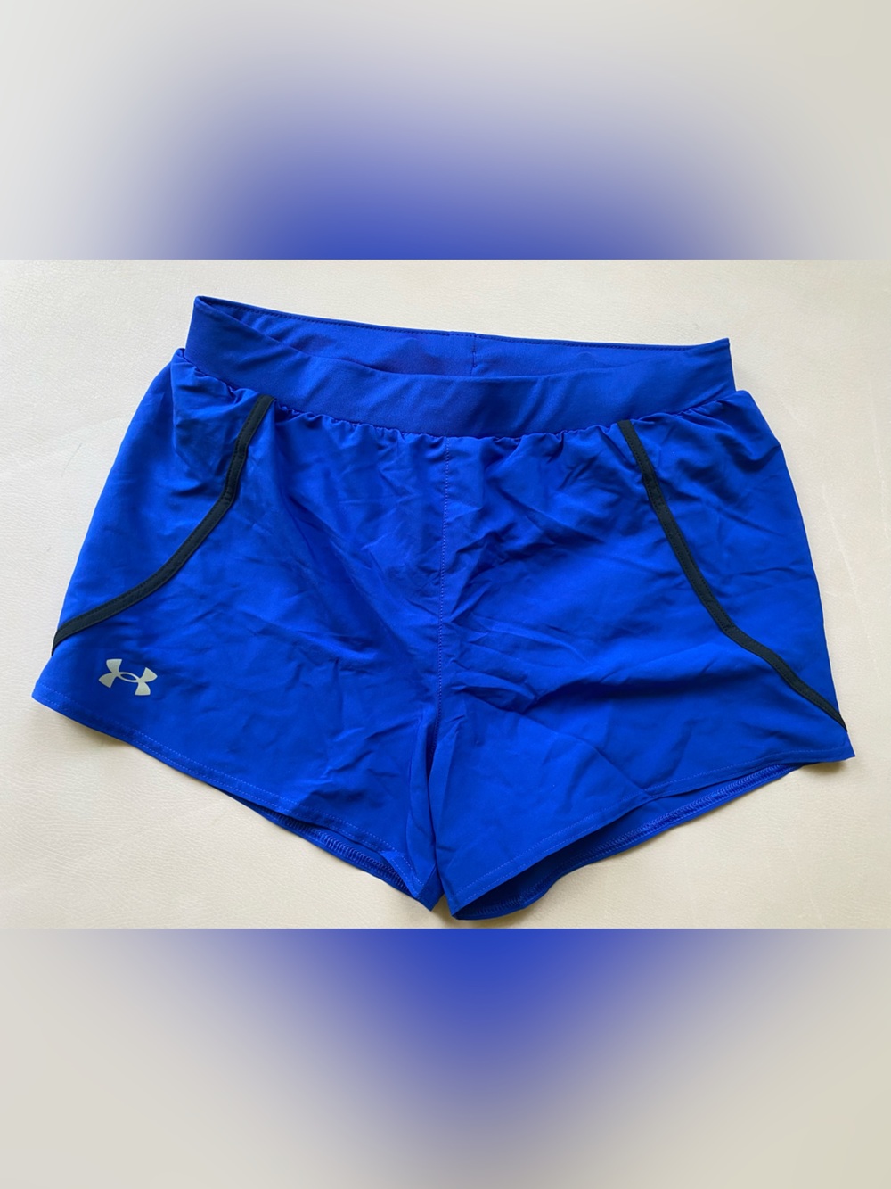 Under Armour Royal Blue Women's Performance Shorts Mileage 3.0